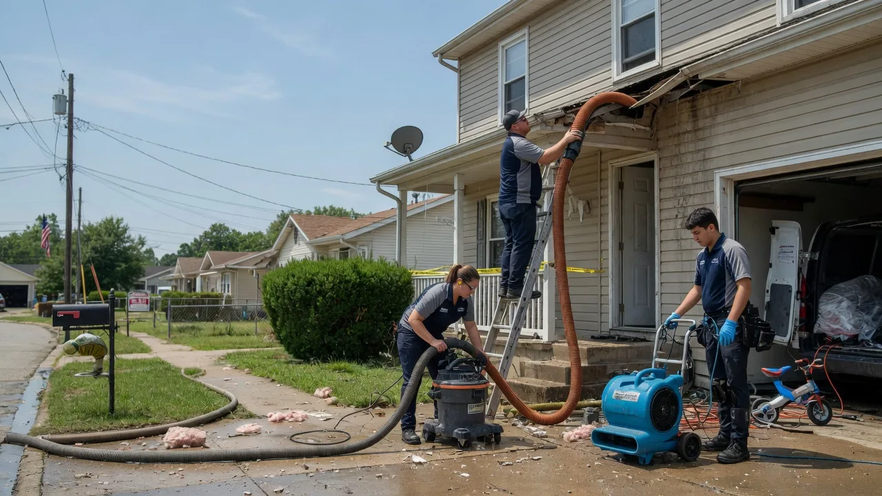 Water Damage Restoration in Rosendale, MO near me